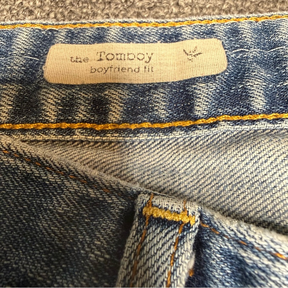 AG Adriano Goldschmied The Tomboy Shorts Size 29 98% Cotton Boyfriend Cut Off - Picture 2 of 15